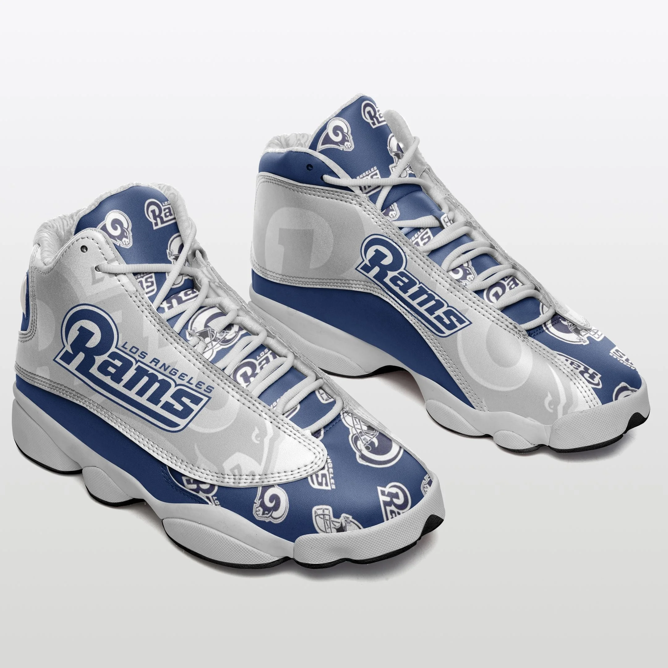 Los Angeles Rams NFL AJ13 Sneakers Shoes For Men And Women 6
