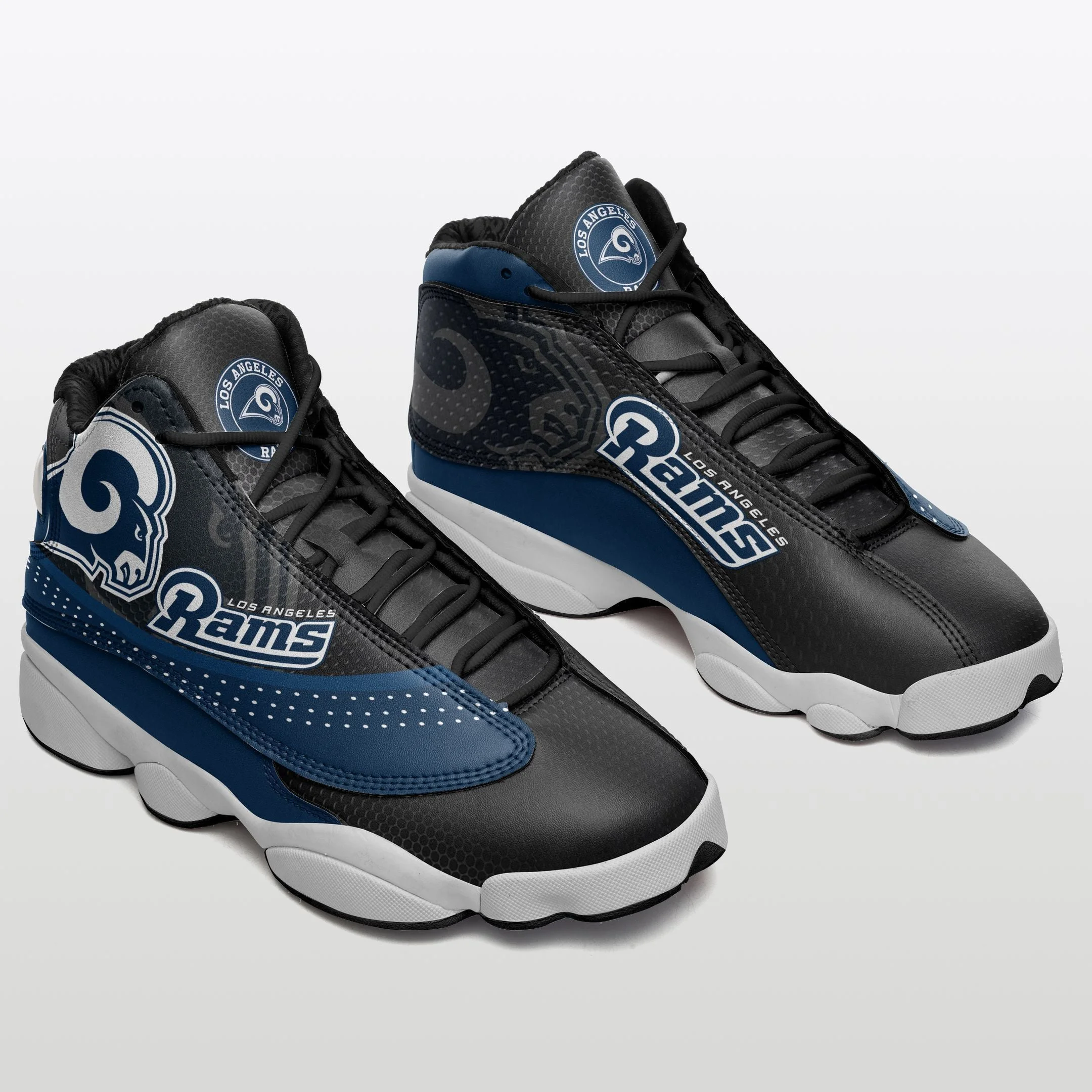 Los Angeles Rams NFL AJ13 Sneakers Shoes For Men And Women 7