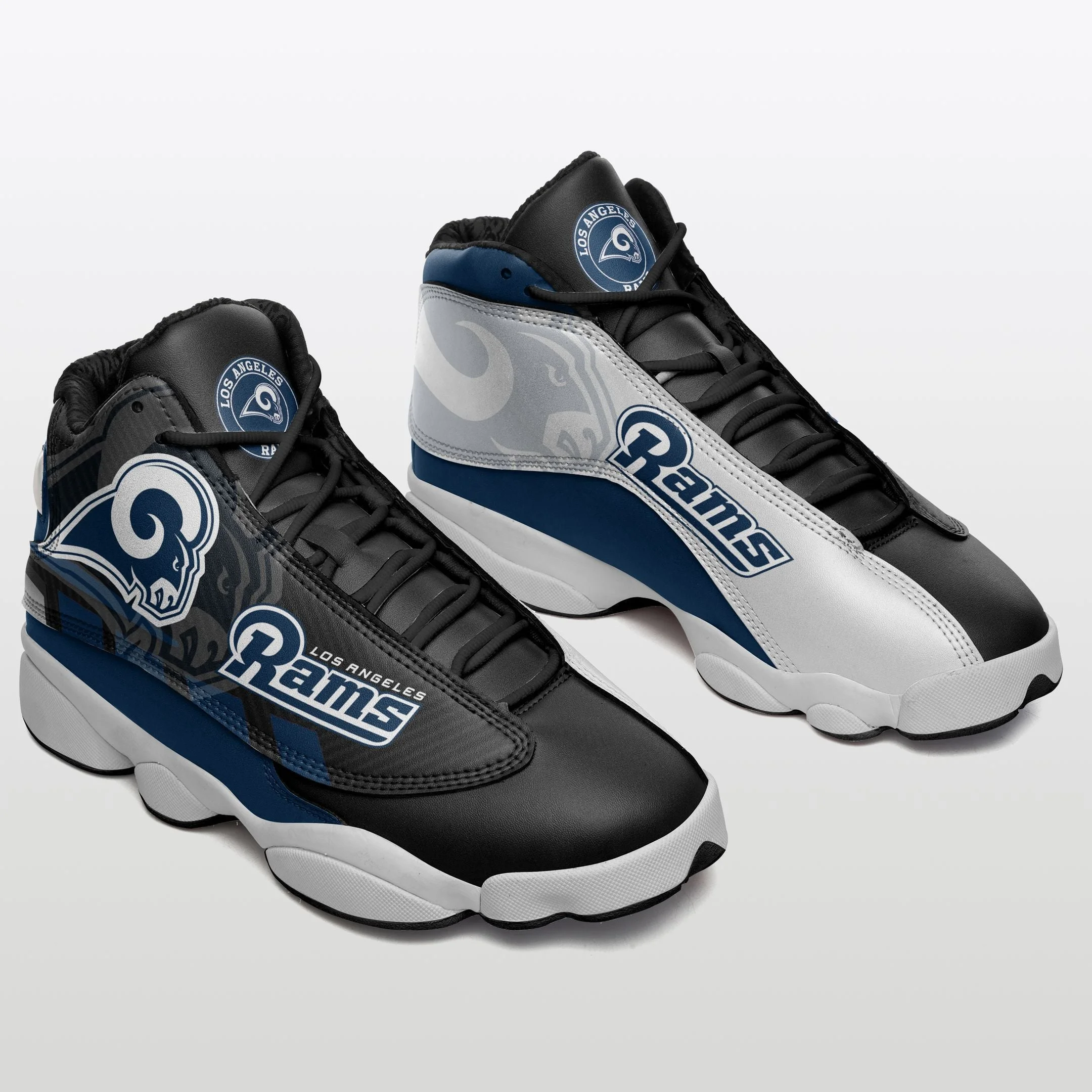 Los Angeles Rams NFL AJ13 Sneakers Shoes For Men And Women 15
