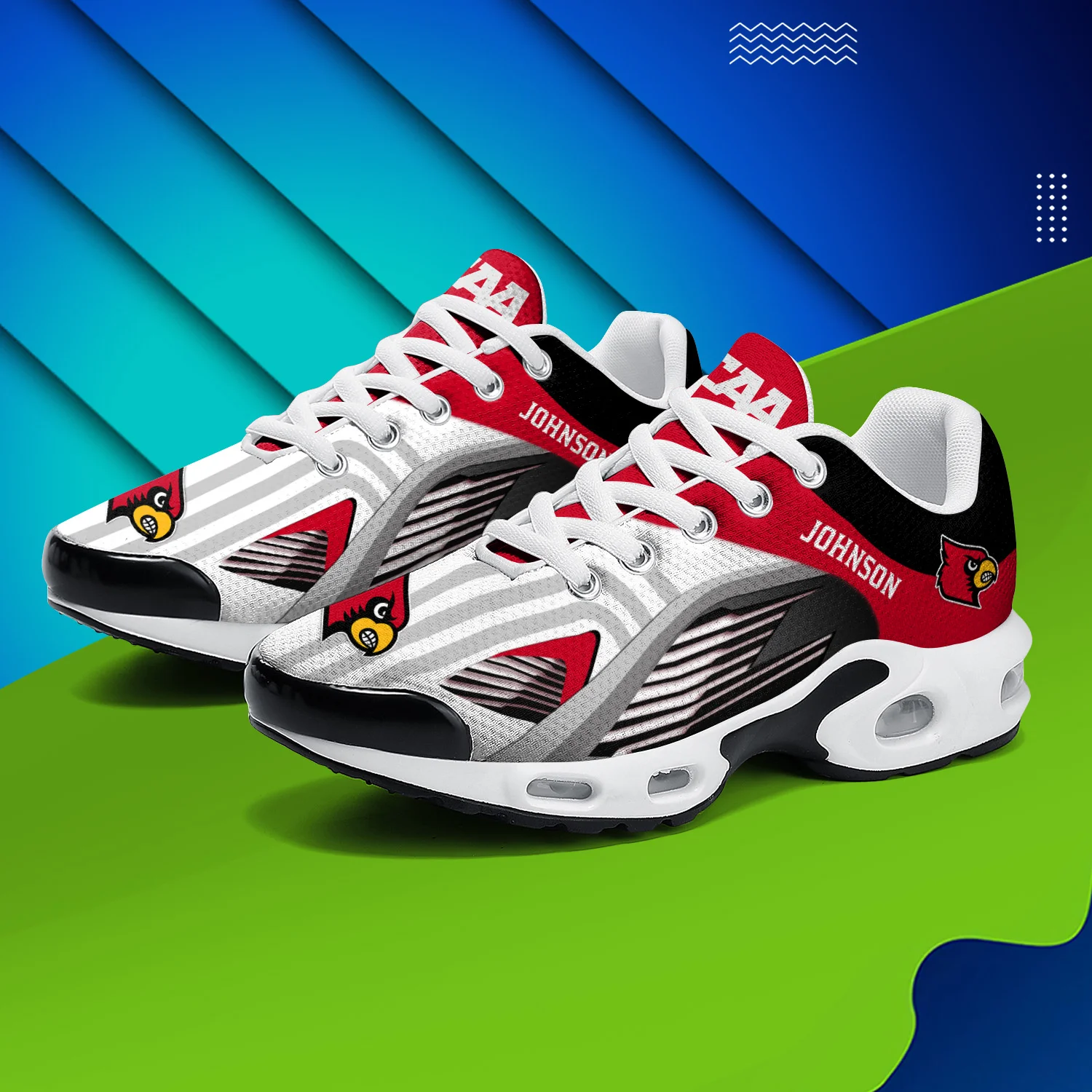Louisville Cardinals Air Max Plus Shoes Sneakers For Men And Women ...
