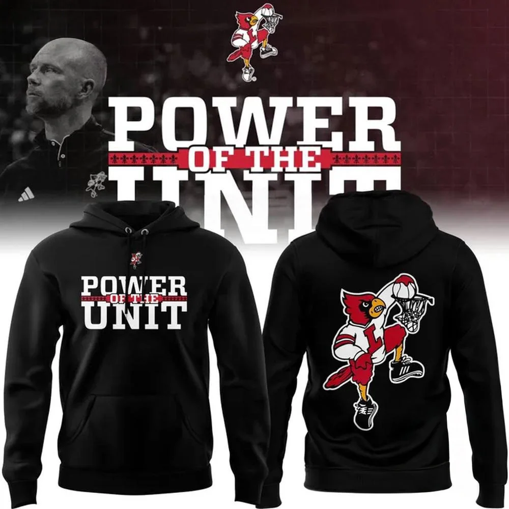 Louisville Cardinals Special Edition Power Of The Unit Hoodie