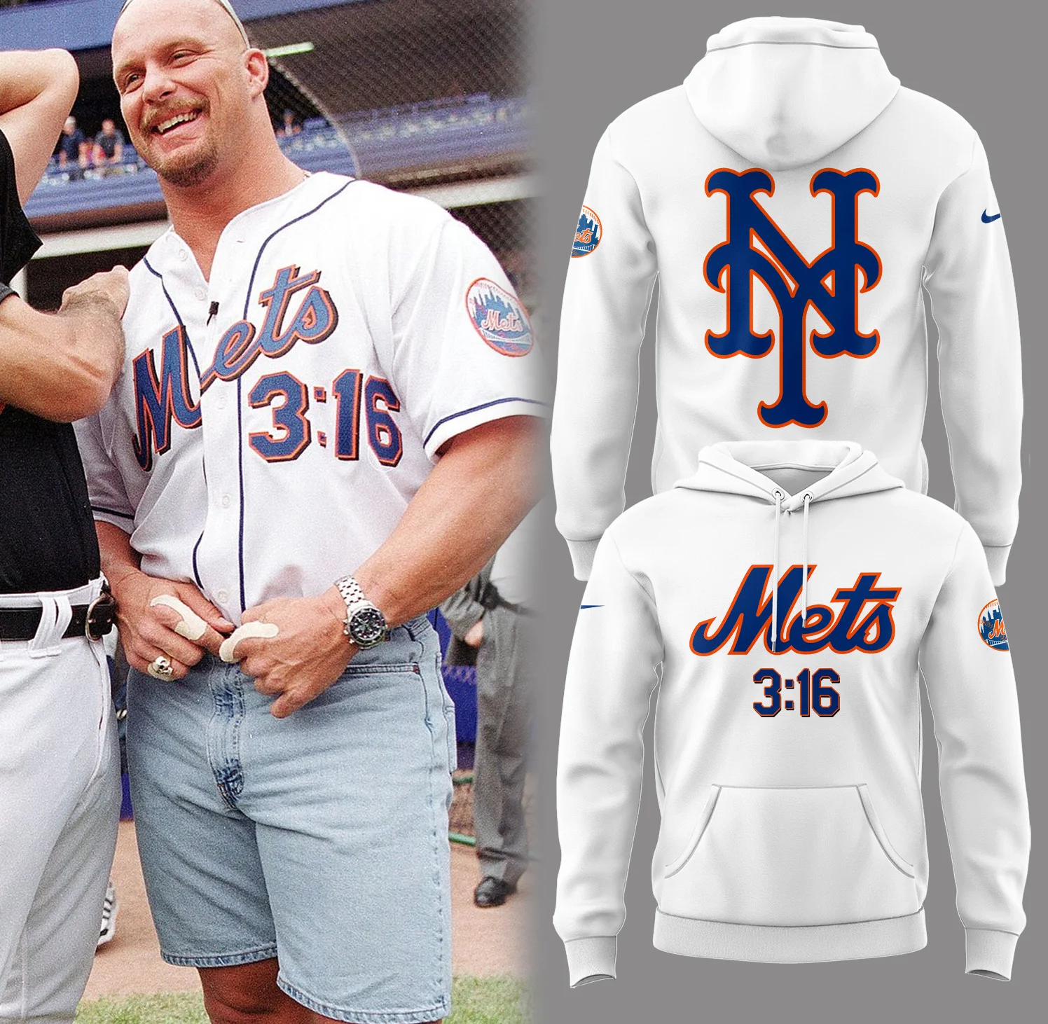 Mets Baseball 2025 Limited Austin 316 Hoodie Presents