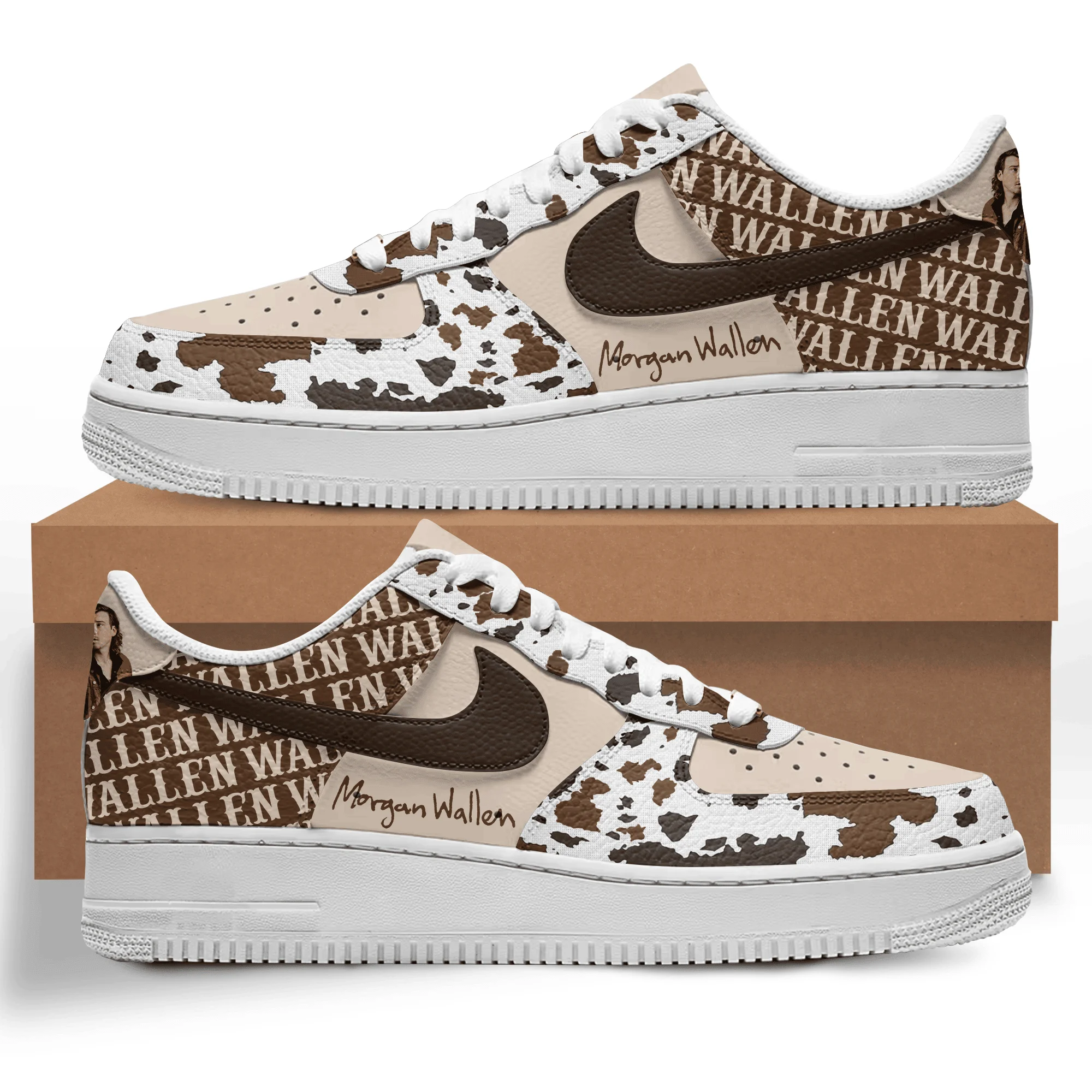 Morgan Wallen Air Low-Top Sneakers Shoes For Men And Women