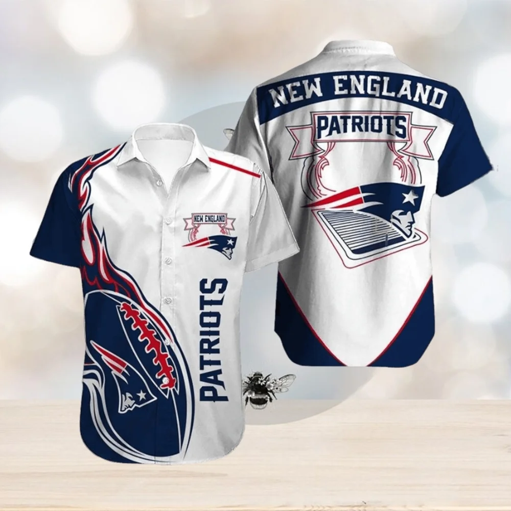 New England Patriots Beach Limited Edition Hawaiian Shirt Style 48871