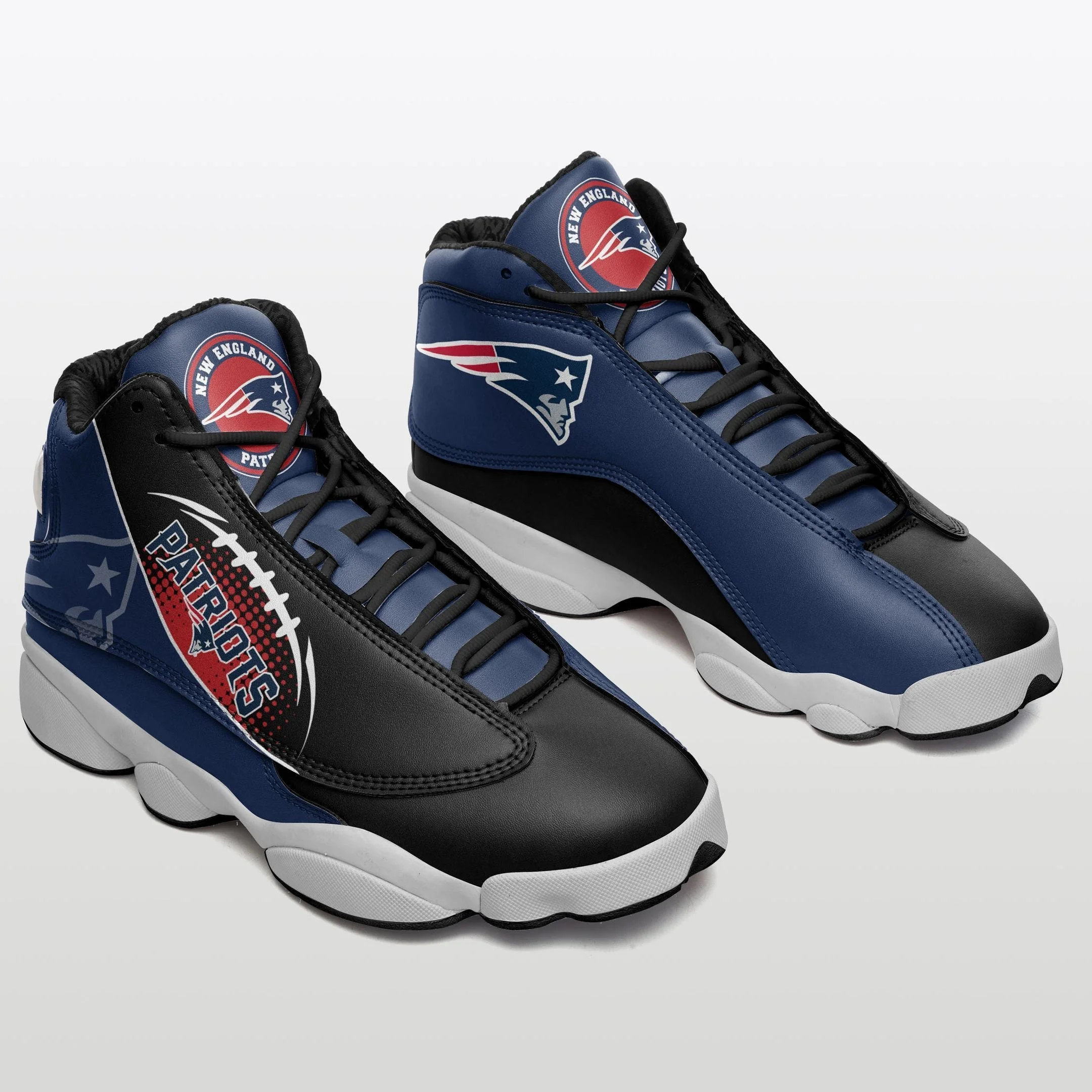 New England Patriots NFL AJ13 Sneakers Shoes For Men And Women 33