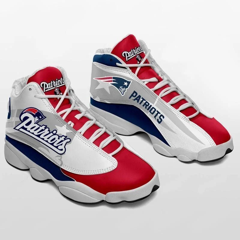 New England Patriots NFL AJ13 Sneakers Shoes For Men And Women 7