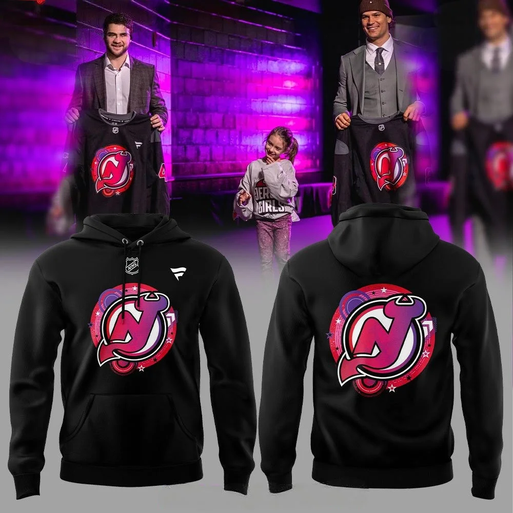 New Jersey Devils Reimagining Of 90s Hoodie Cool Gifts For Hockey Fans
