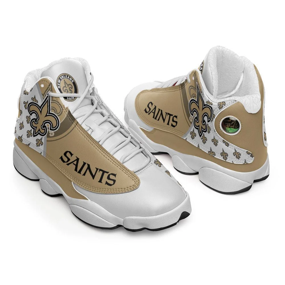 New Orleans Saints NFL AJ13 Sneakers Shoes For Men And Women 4