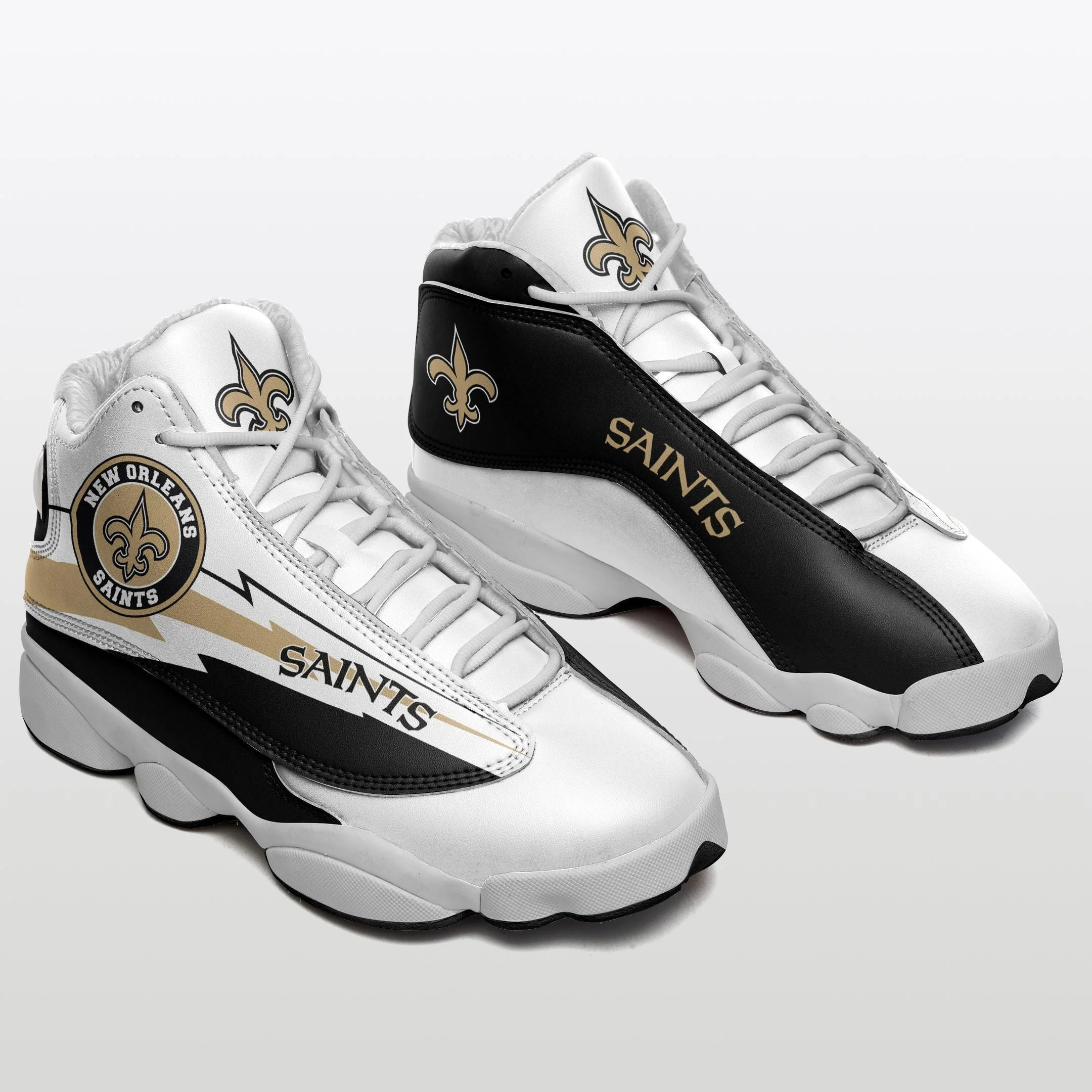 New Orleans Saints NFL AJ13 Sneakers Shoes For Men And Women 36