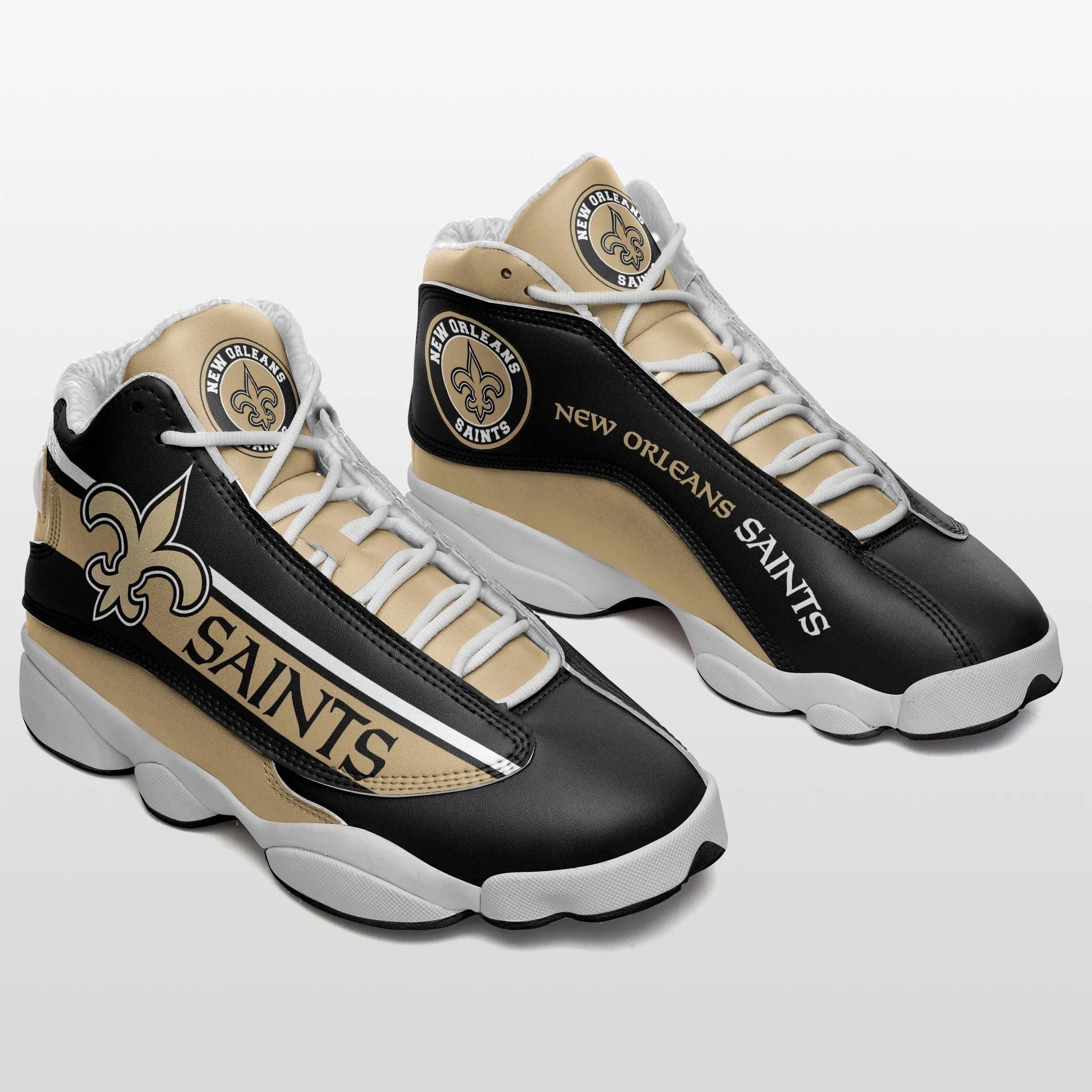 New Orleans Saints NFL AJ13 Sneakers Shoes For Men And Women 18