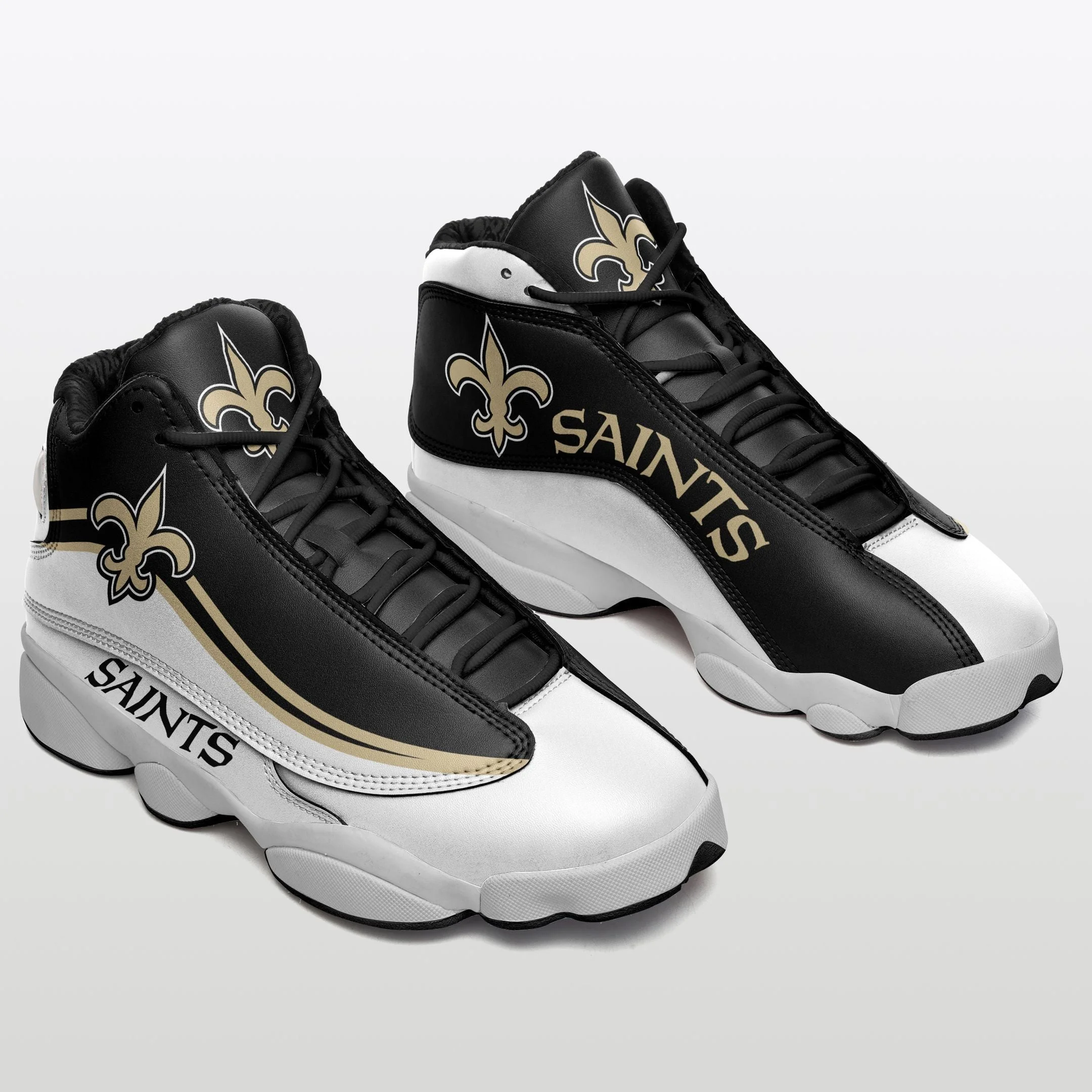 New Orleans Saints NFL AJ13 Sneakers Shoes For Men And Women 8