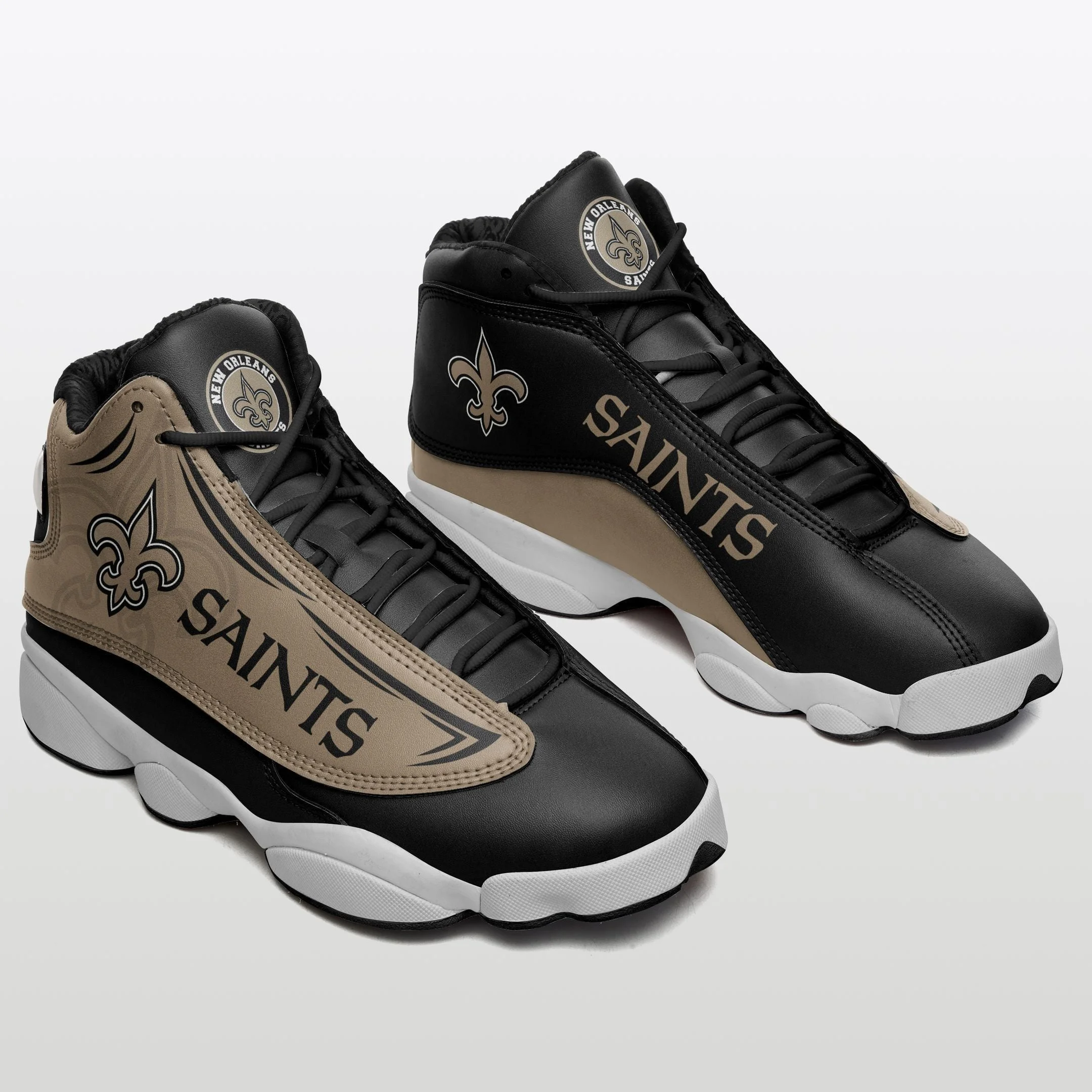 New Orleans Saints NFL AJ13 Sneakers Shoes For Men And Women 20
