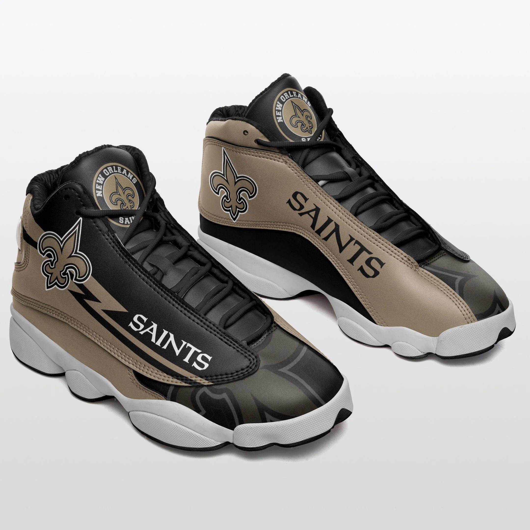 New Orleans Saints NFL AJ13 Sneakers Shoes For Men And Women 26