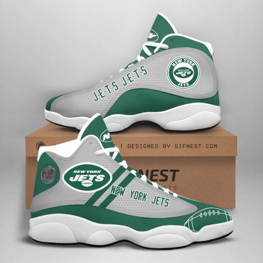 New York Jets NFL AJ13 Sneakers Shoes For Men And Women