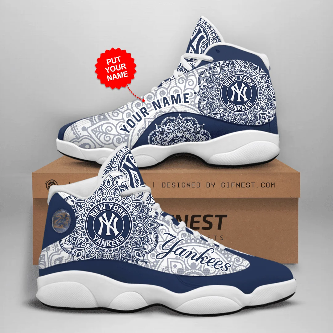 New York Yankees NFL AJ13 Sneakers Shoes For Men And Women 10