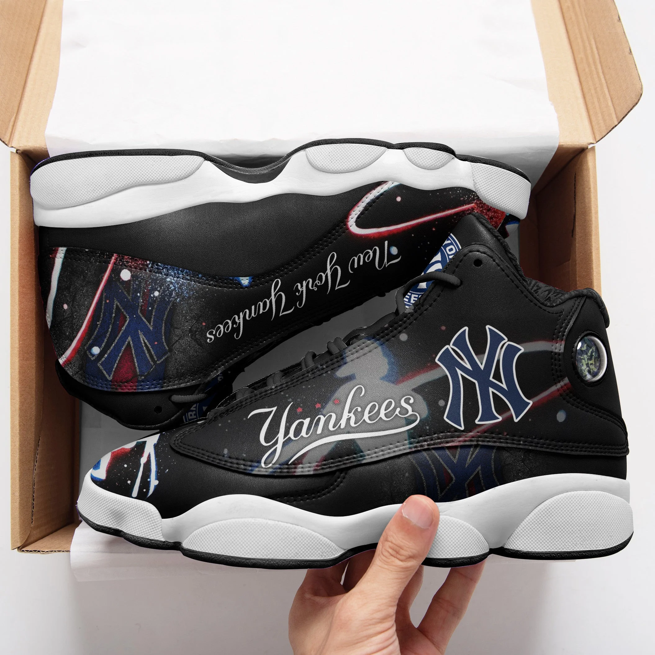 New York Yankees NFL AJ13 Sneakers Shoes For Men And Women 14