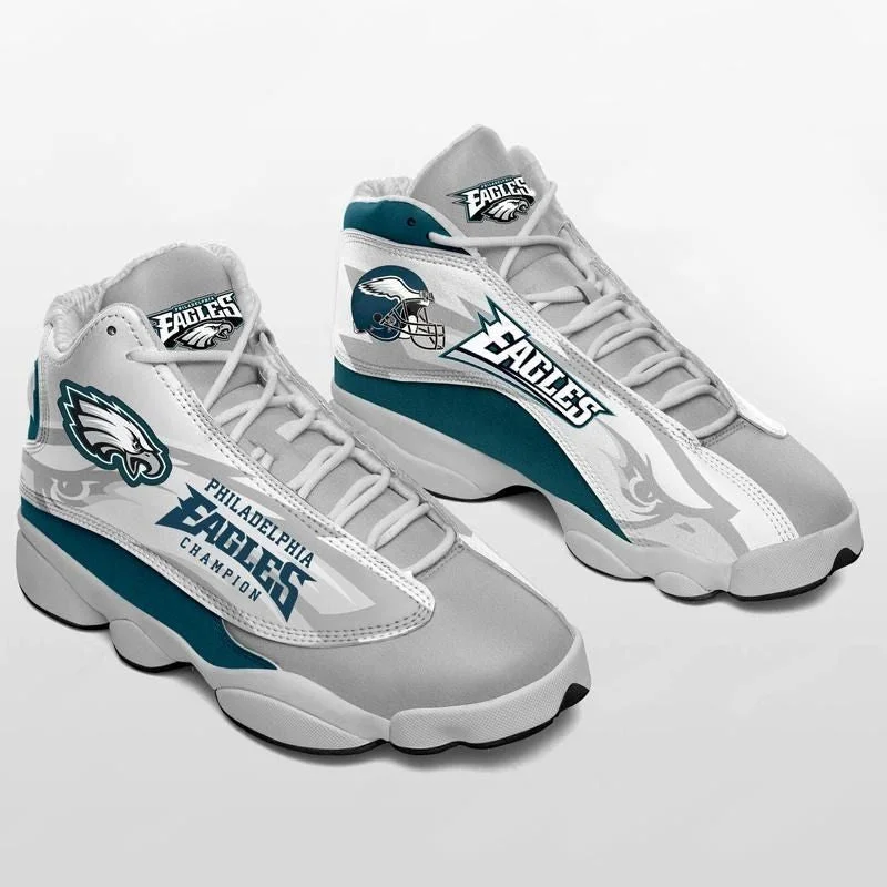 Philadelphia Eagles NFL AJ13 Sneakers Shoes For Men And Women 23