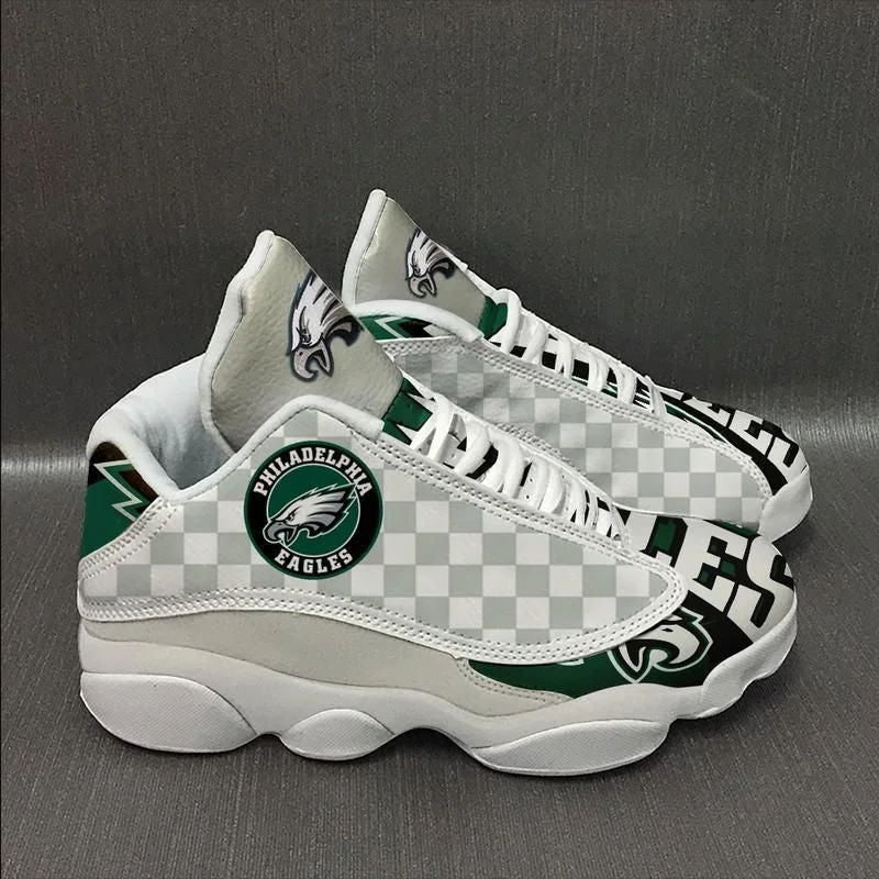 Philadelphia Eagles NFL AJ13 Sneakers Shoes For Men And Women 20