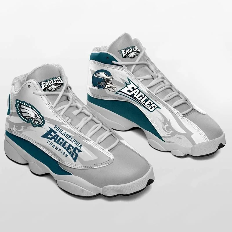 Philadelphia Eagles NFL AJ13 Sneakers Shoes For Men And Women 8