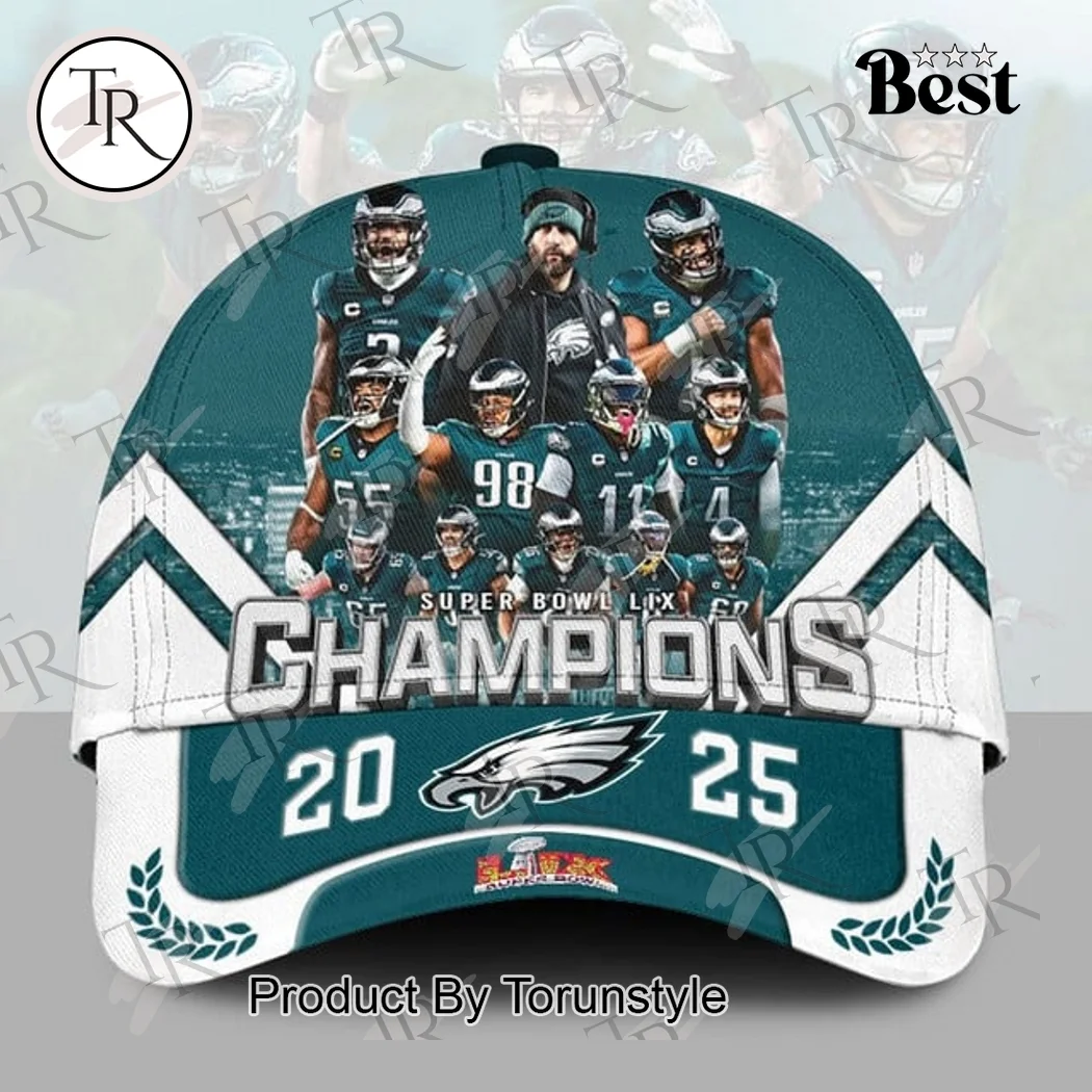 Philadelphia Eagles Super Bowl LIX Champions 2025 Limited Edition Cap ...