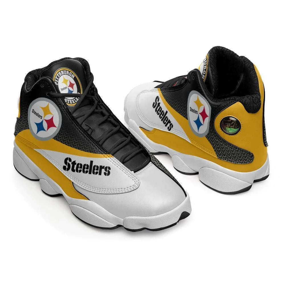 Pittsburgh Steelers NFL AJ13 Sneakers Shoes For Men And Women 35