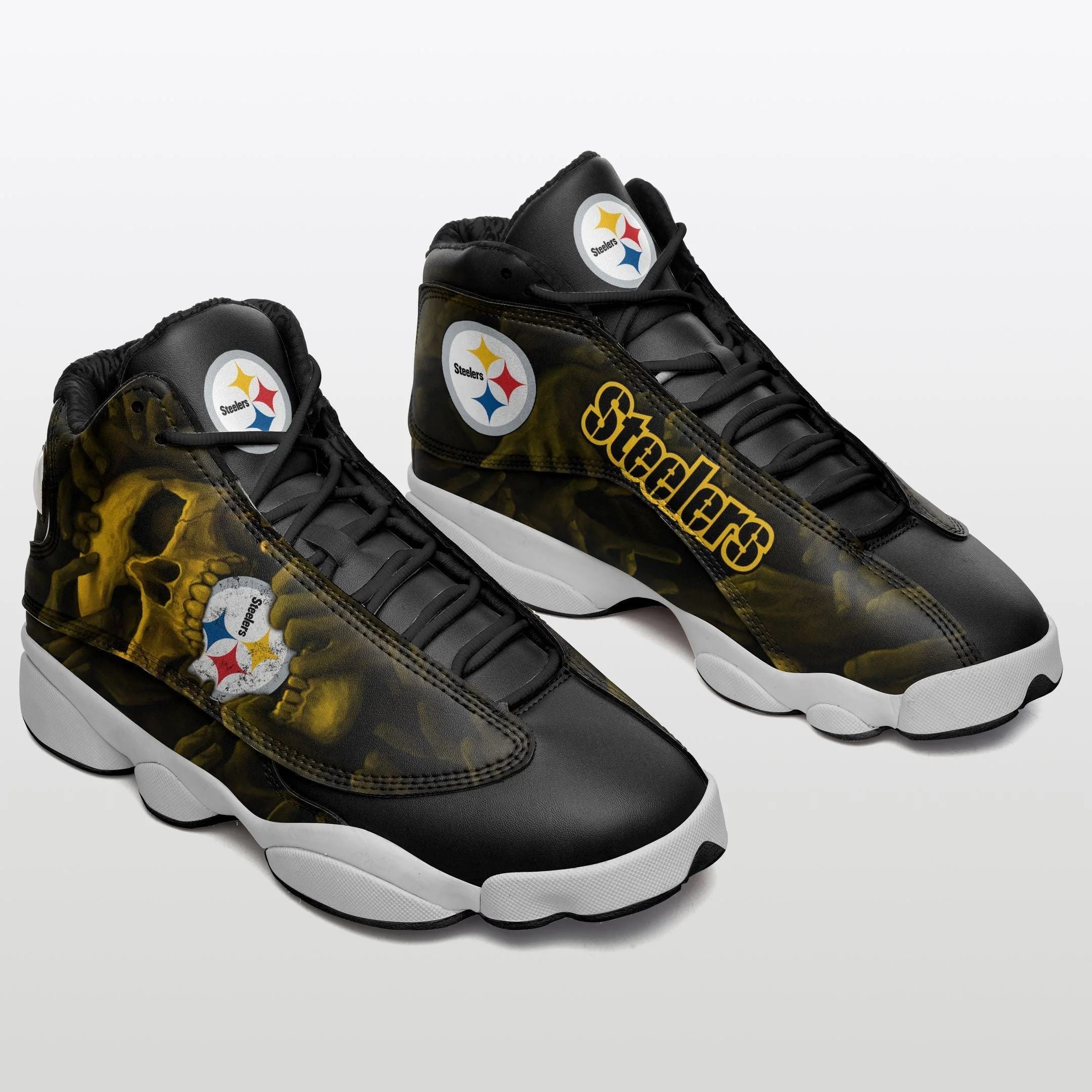 Pittsburgh Steelers NFL AJ13 Sneakers Shoes For Men And Women 52