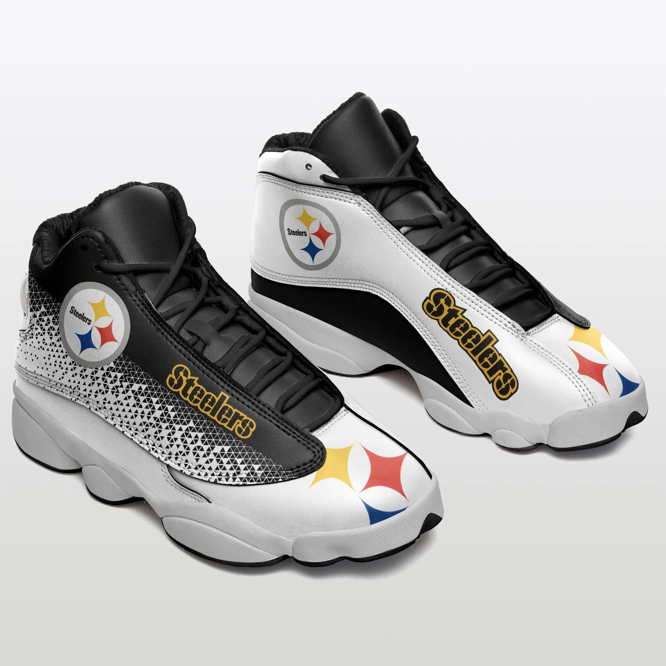 Pittsburgh Steelers NFL AJ13 Sneakers Shoes For Men And Women 71