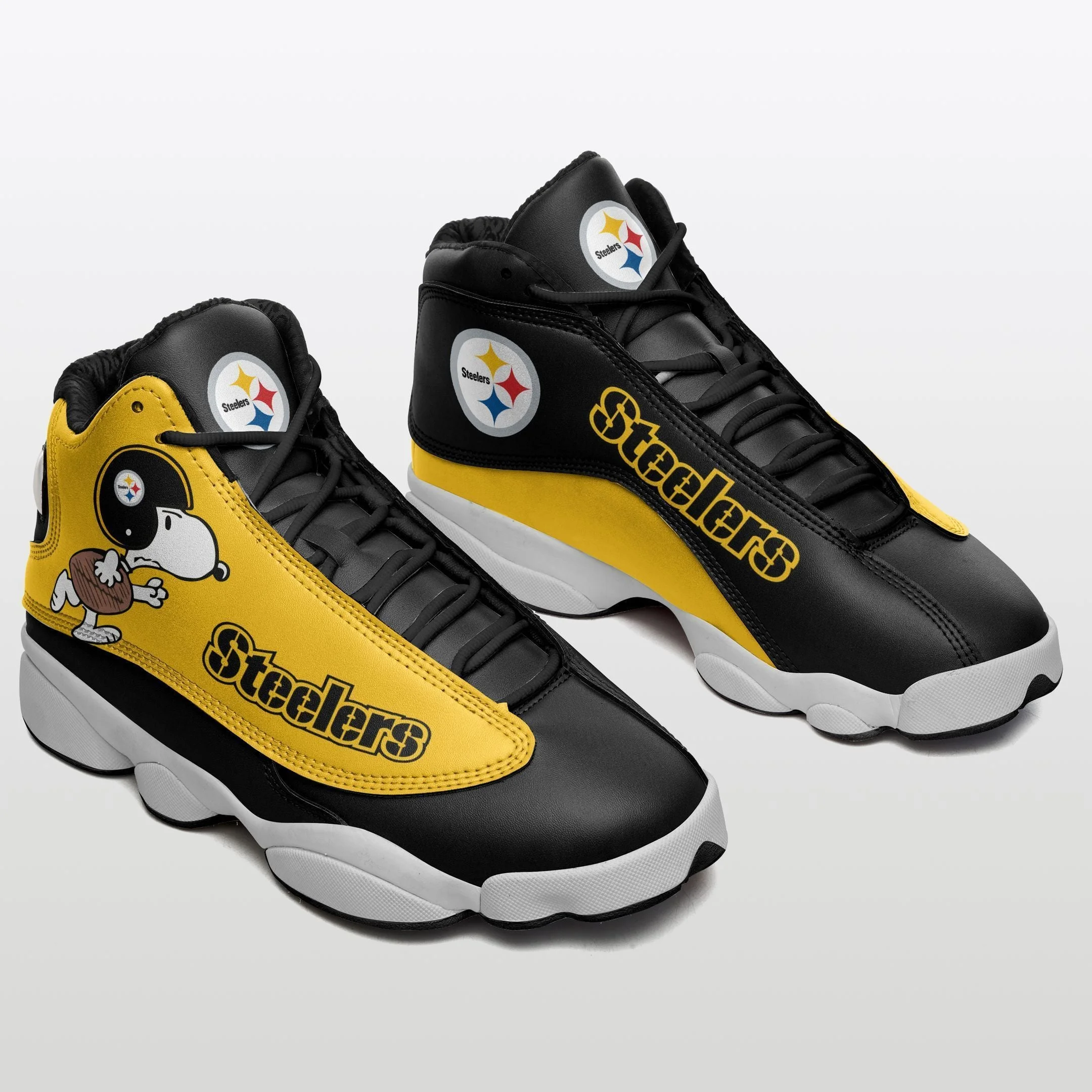 Pittsburgh Steelers NFL AJ13 Sneakers Shoes For Men And Women 81