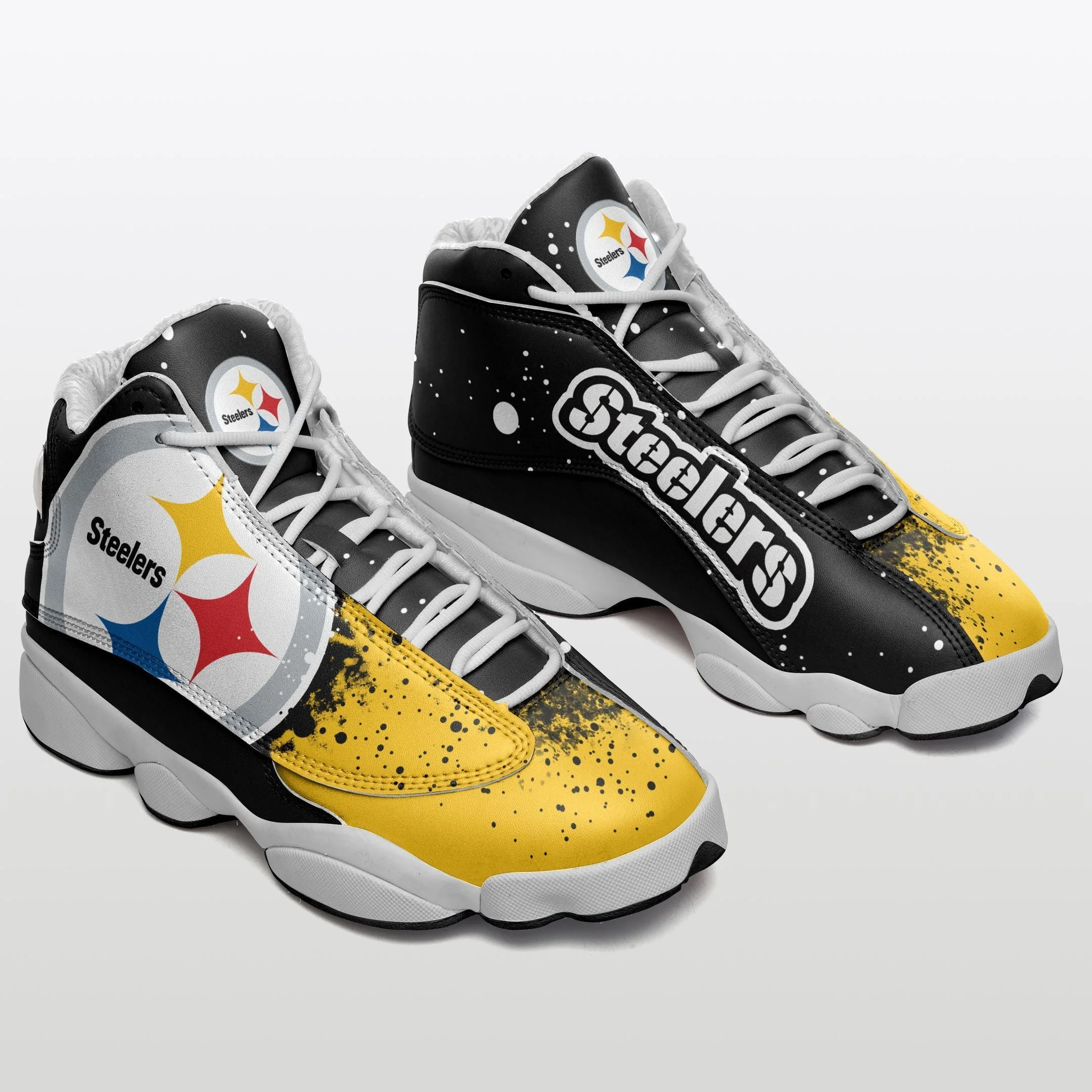 Pittsburgh Steelers NFL AJ13 Sneakers Shoes For Men And Women 31