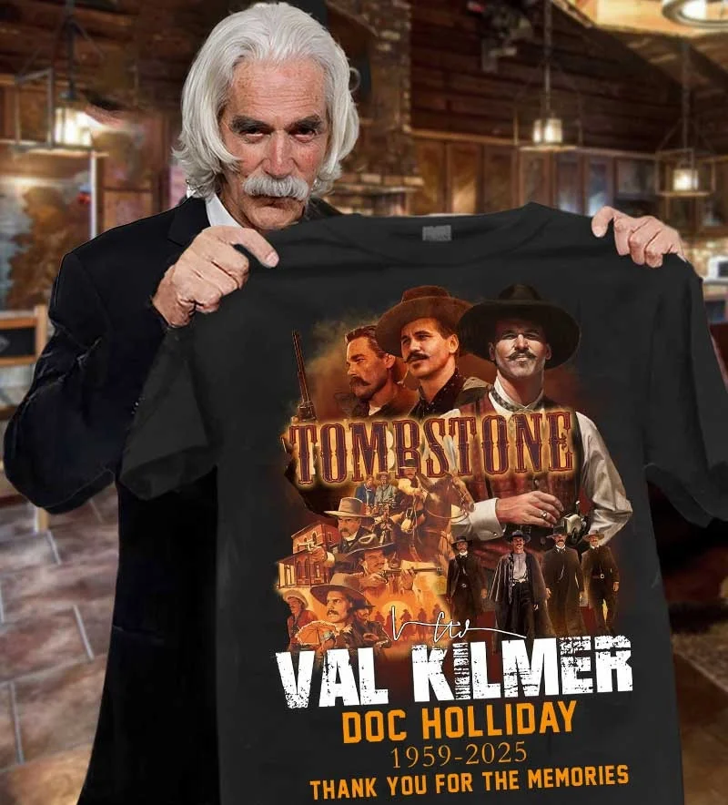 RIP Val Kilmer Thank You For The Memories T-Shirt Tombstone Doc ...