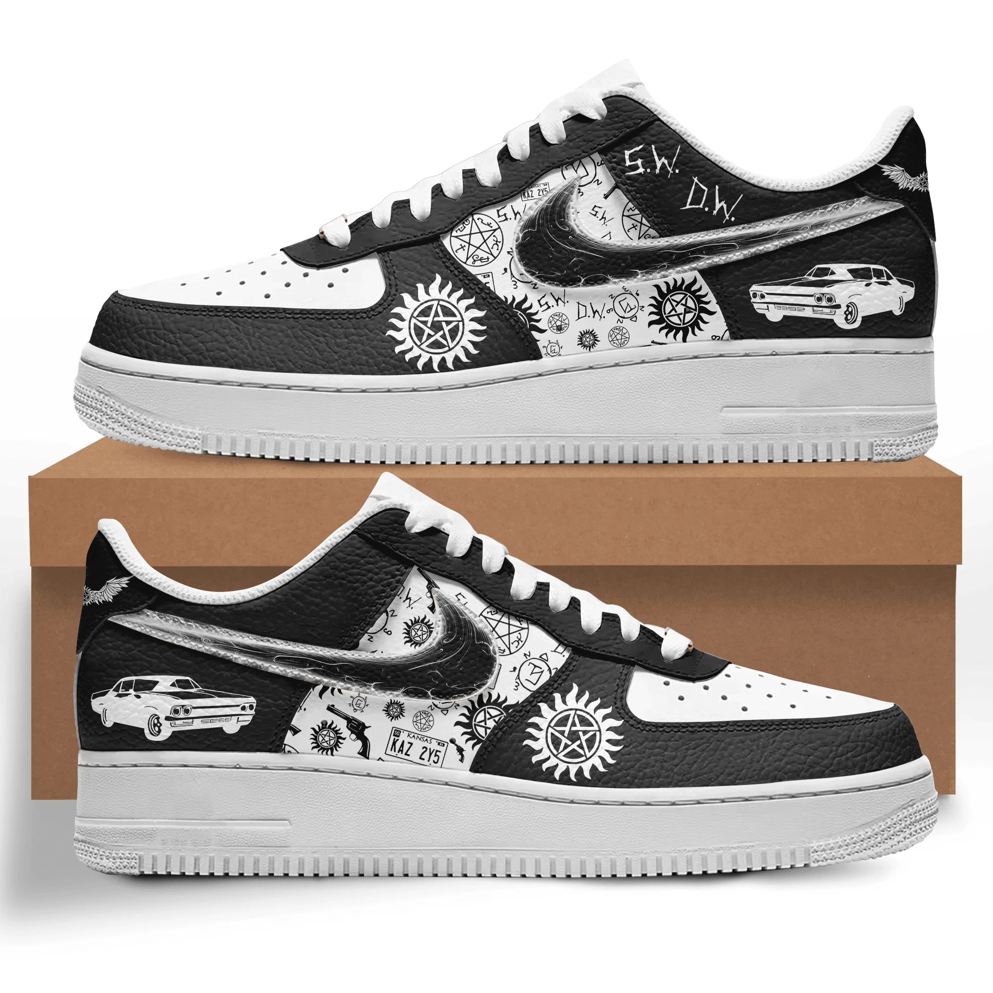 SWDW Possession Band Air Low-Top Sneakers Shoes For Men And Women
