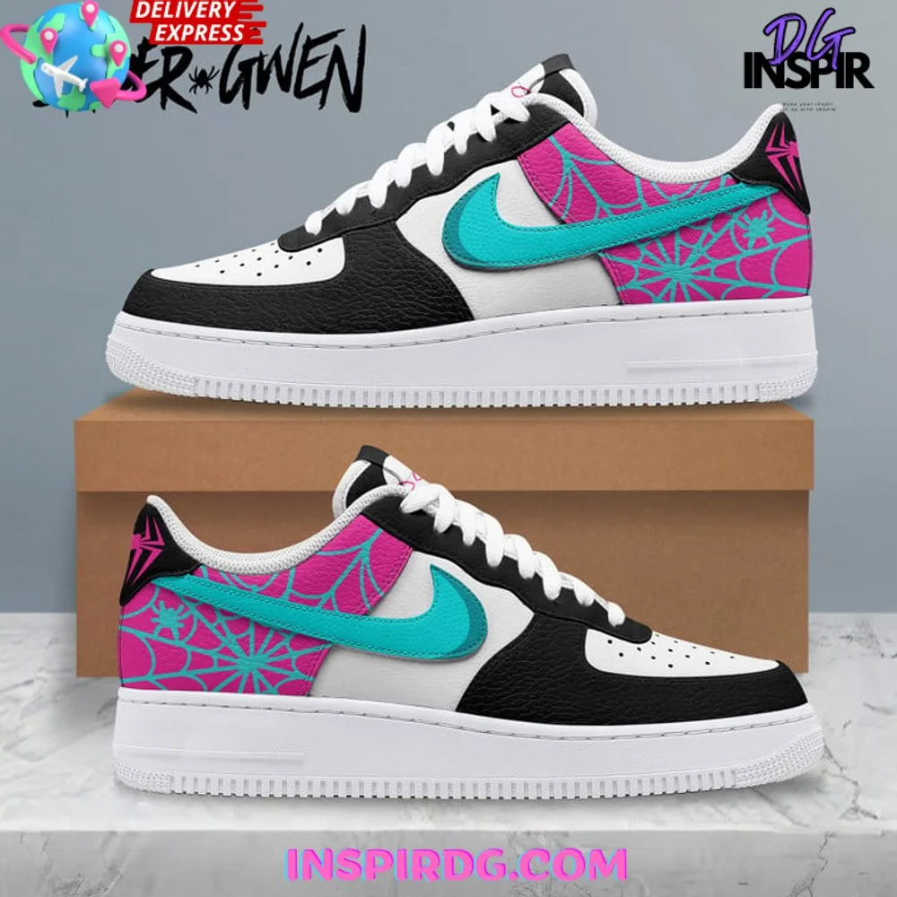 Spider Gwen x Limited Edition Air Force 1