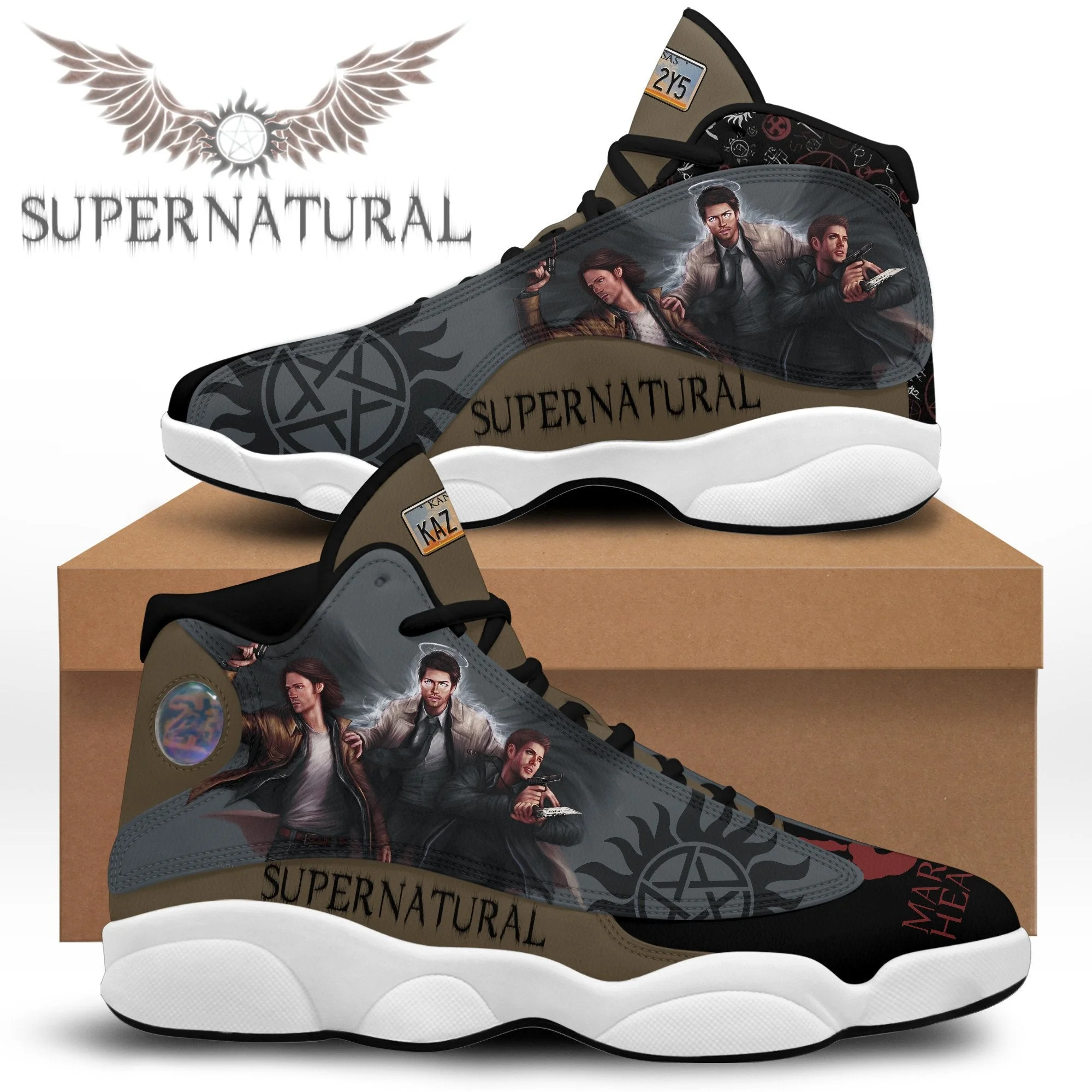 Supernatural AJ13 Sneakers Shoes For Men And Women