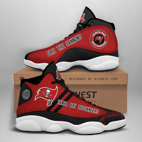 Tampa Bay Buccaneers NFL AJ13 Sneakers Shoes For Men And Women 25