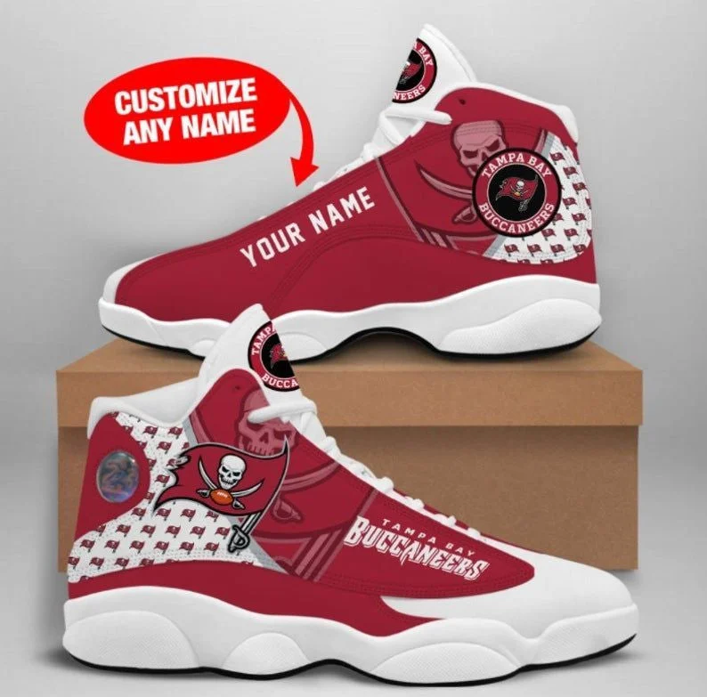 Tampa Bay Buccaneers NFL AJ13 Sneakers Shoes For Men And Women 14
