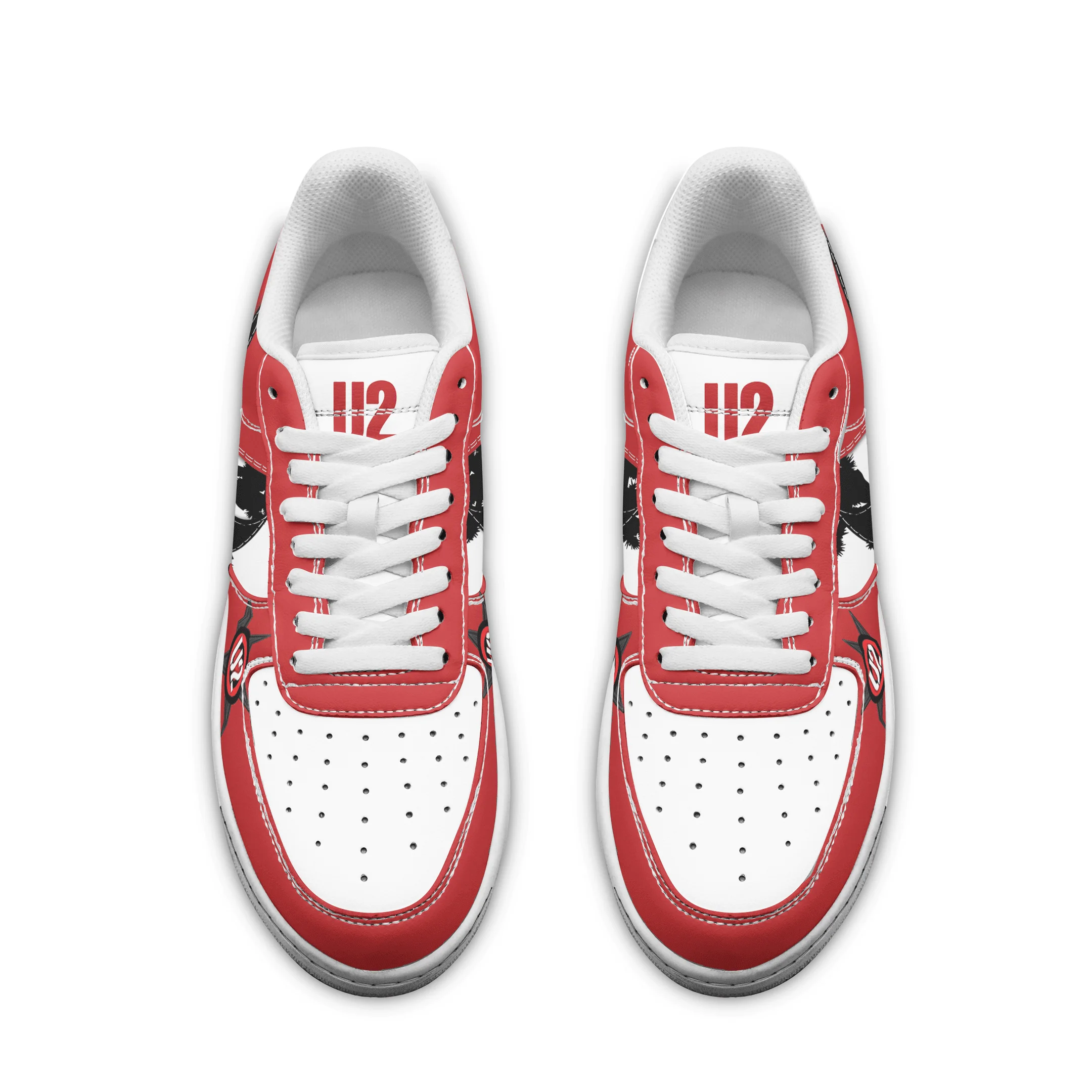 U2 Rock Band Air Low-Top Sneakers Shoes For Men And Women - Image 4