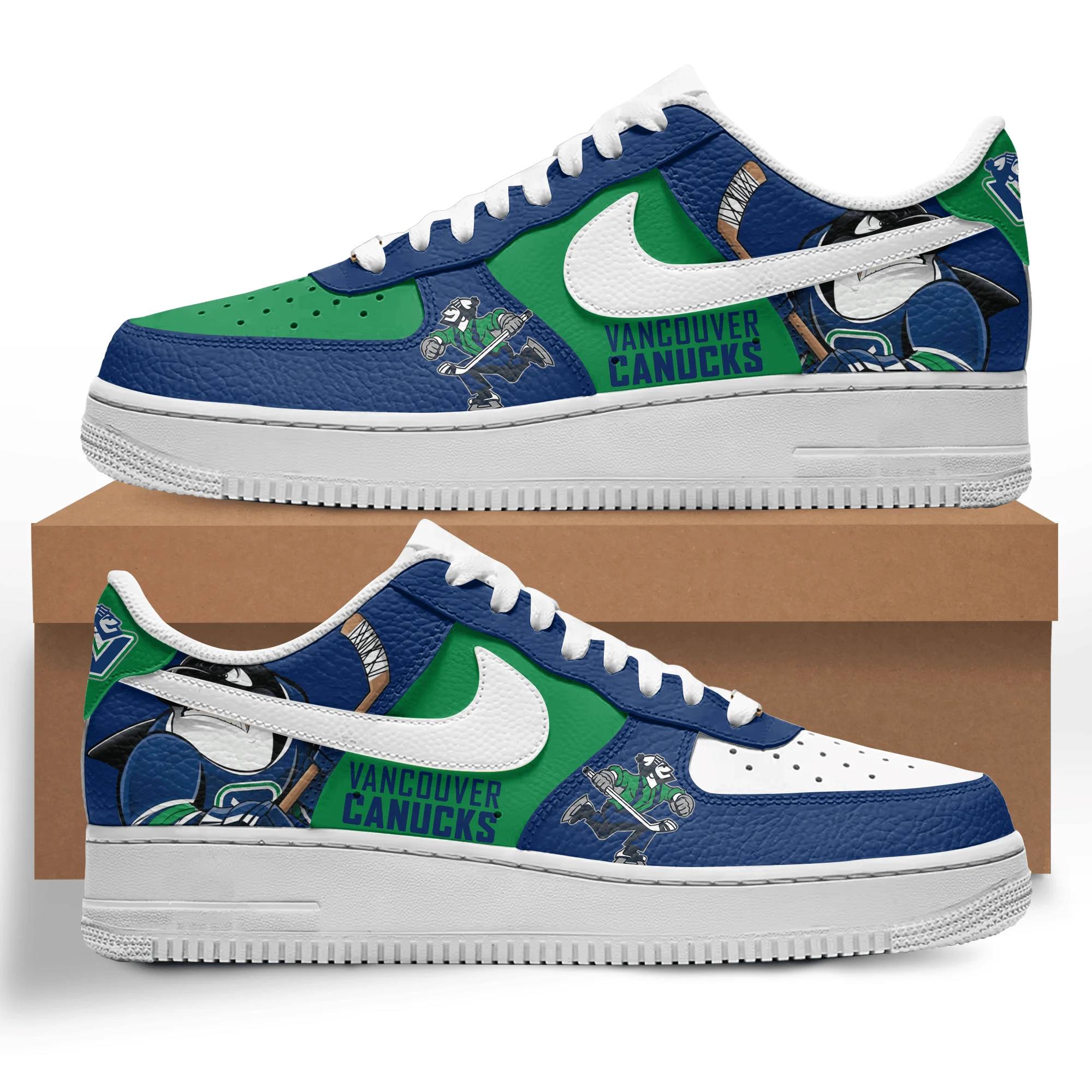Vancouver Canucks Air Low-Top Sneakers Shoes For Men And Women