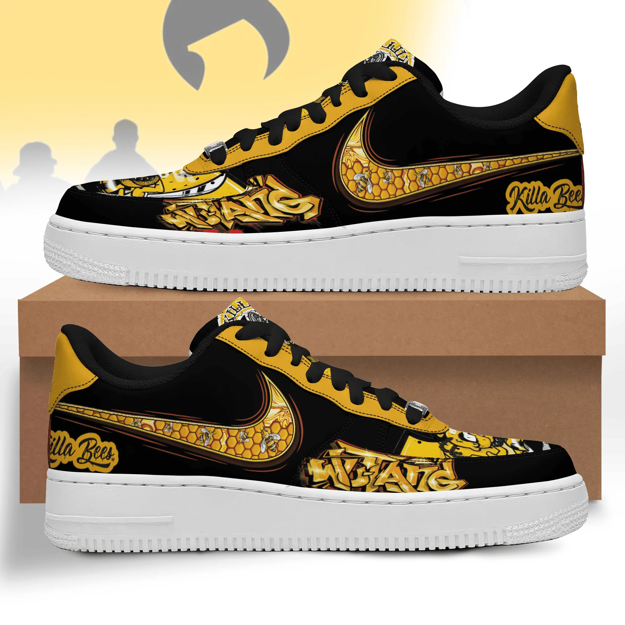 Wu-Tang Killa Beez Air Low-Top Sneakers Shoes For Men And Women