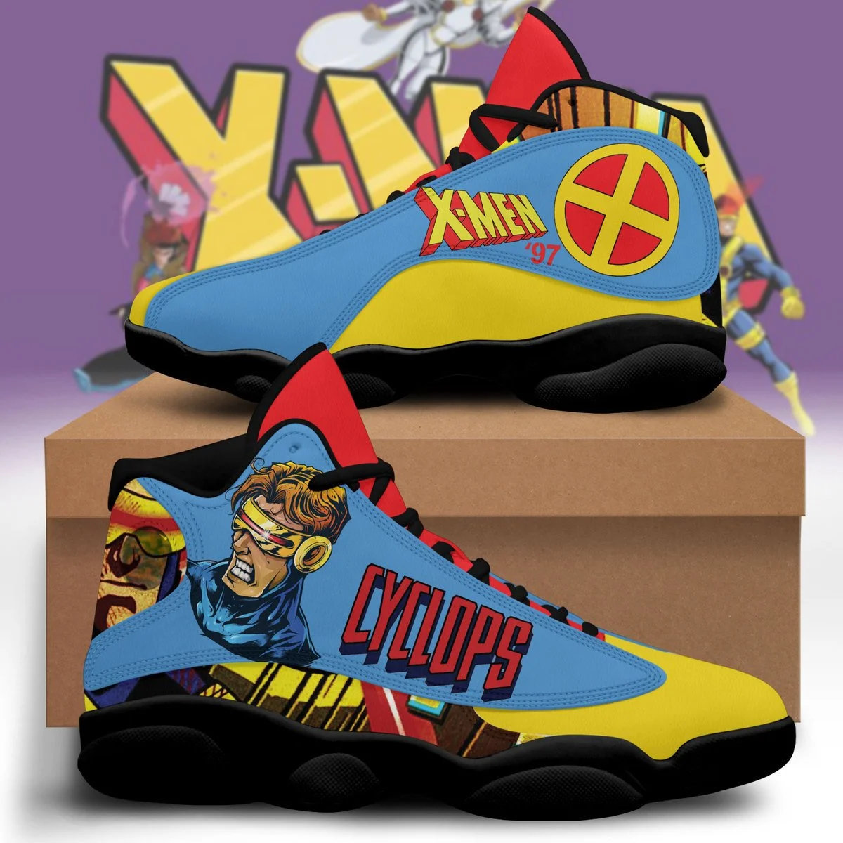 X-Men AJ13 Sneakers Shoes For Men And Women 15