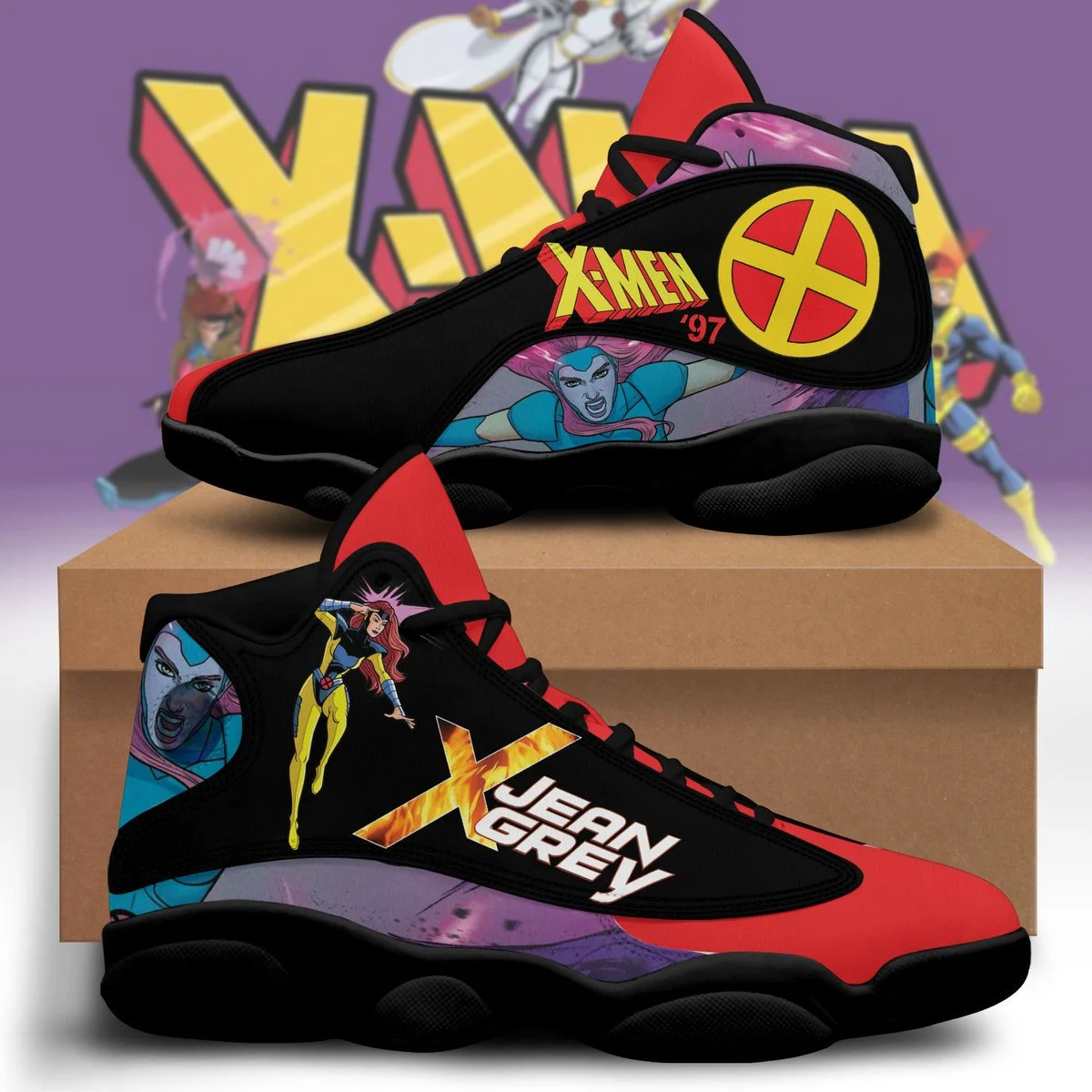 X-Men AJ13 Sneakers Shoes For Men And Women 16